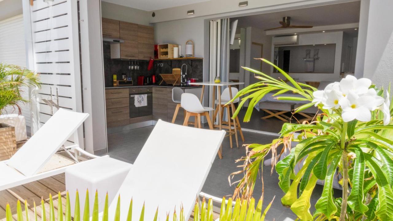 Official Page "Residence Bleu Marine" - Sea View Apartments & Studios - Saint-Martin French Side Grand Case Exteriör bild