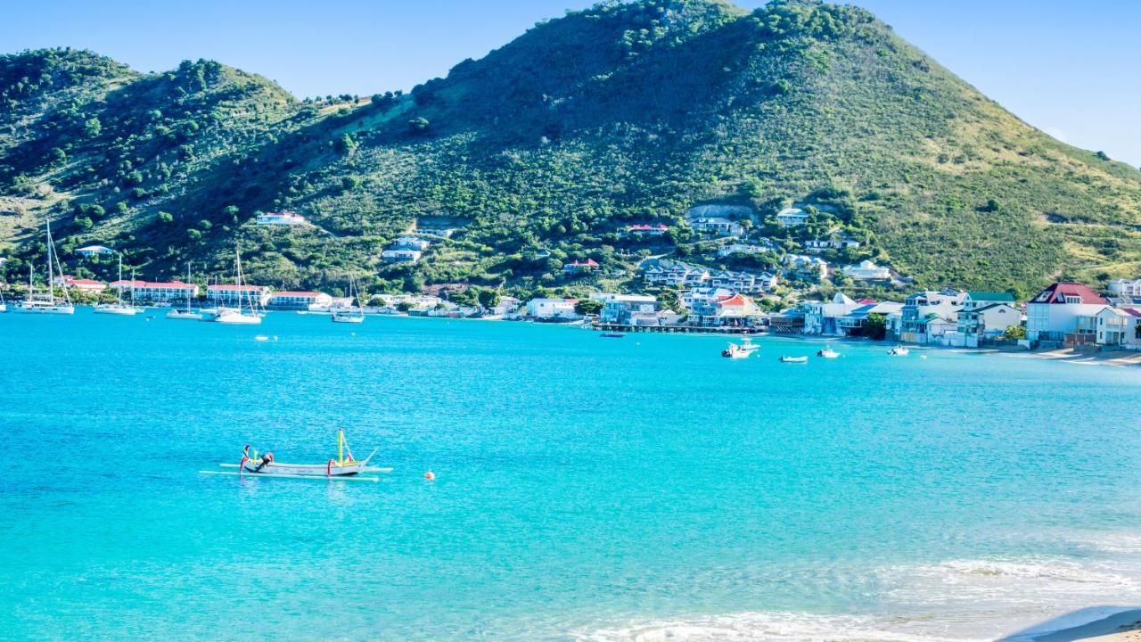 Official Page "Residence Bleu Marine" - Sea View Apartments & Studios - Saint-Martin French Side Grand Case Exteriör bild