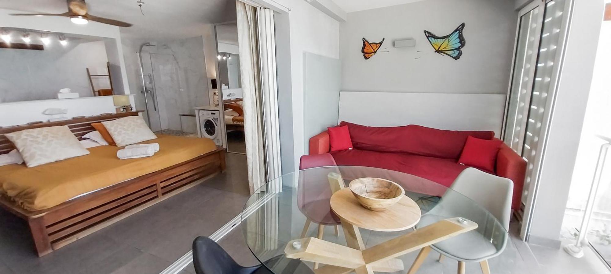 Official Page "Residence Bleu Marine" - Sea View Apartments & Studios - Saint-Martin French Side Grand Case Exteriör bild