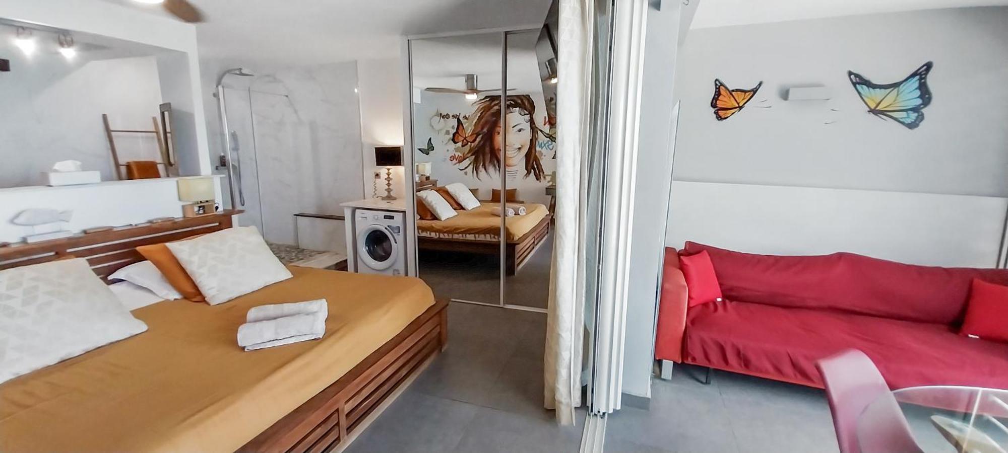 Official Page "Residence Bleu Marine" - Sea View Apartments & Studios - Saint-Martin French Side Grand Case Exteriör bild