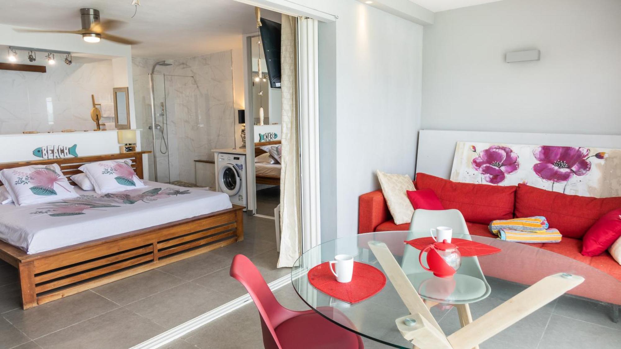 Official Page "Residence Bleu Marine" - Sea View Apartments & Studios - Saint-Martin French Side Grand Case Rum bild
